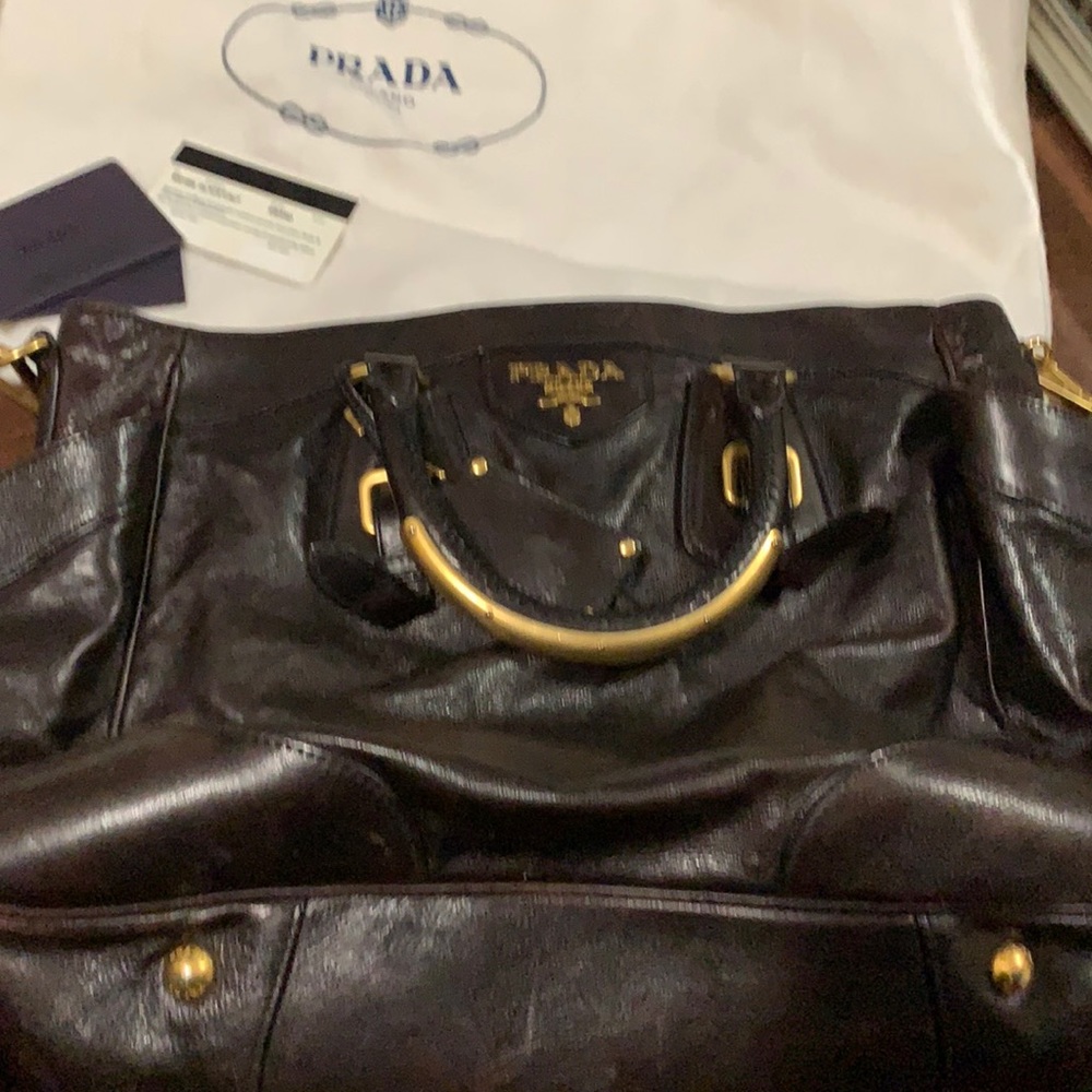 Prada messenger bag
